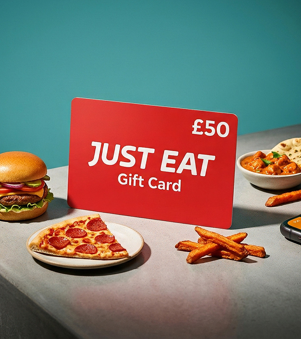 £50 Just Eat Gift Card